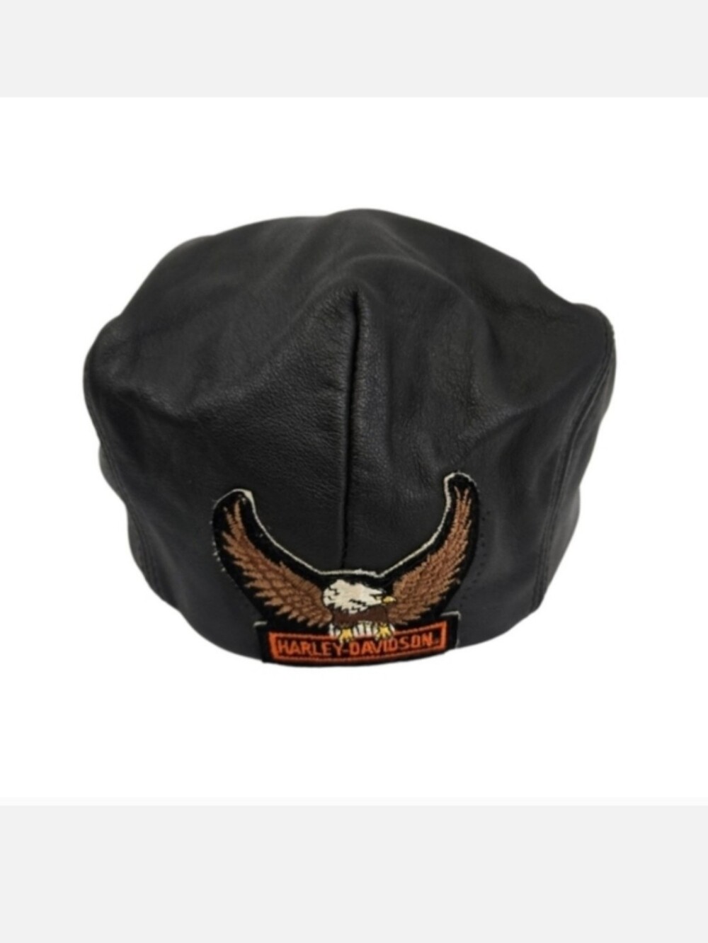 Vintage Harley-Davidson Leather Ivy Cap